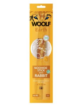 Woolf Earth Noohide Stick Rabbit Przysmak Dla Psa Królik Rozmiar XL 85 g